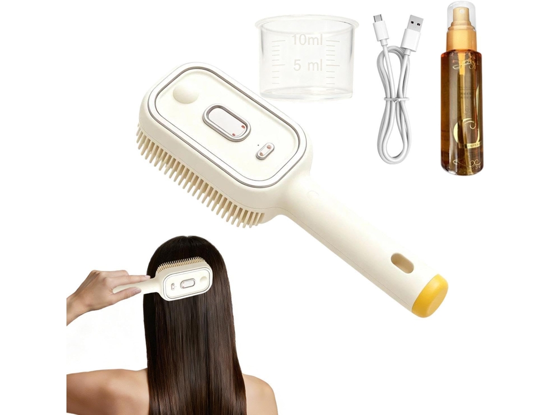 Escova De Cabelo Com Frasco Spray