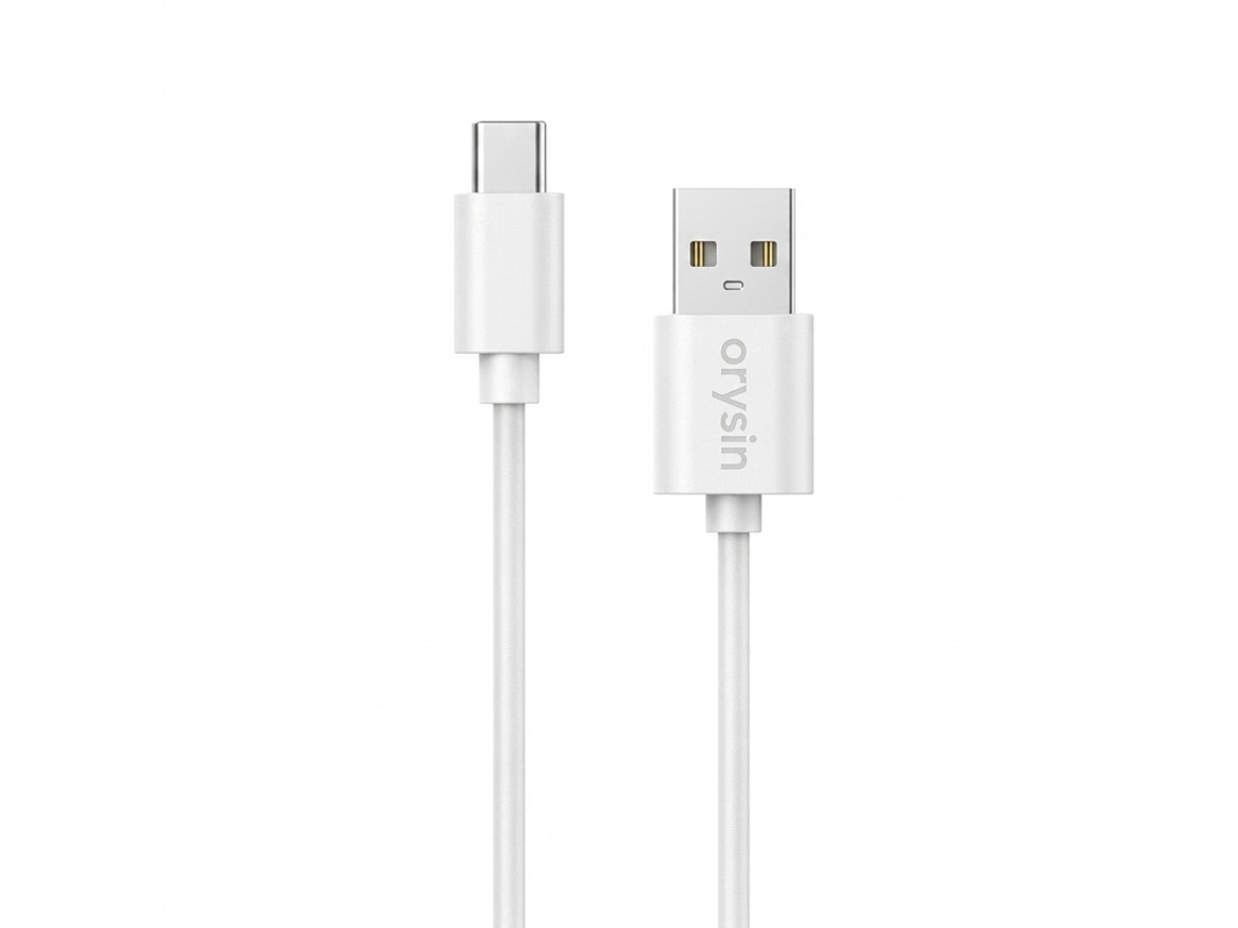 Cabo Usb-c 60w Max 20v 3a Power Delivery 100cm Branco Honor Honor Magic6 Pro - Orysin