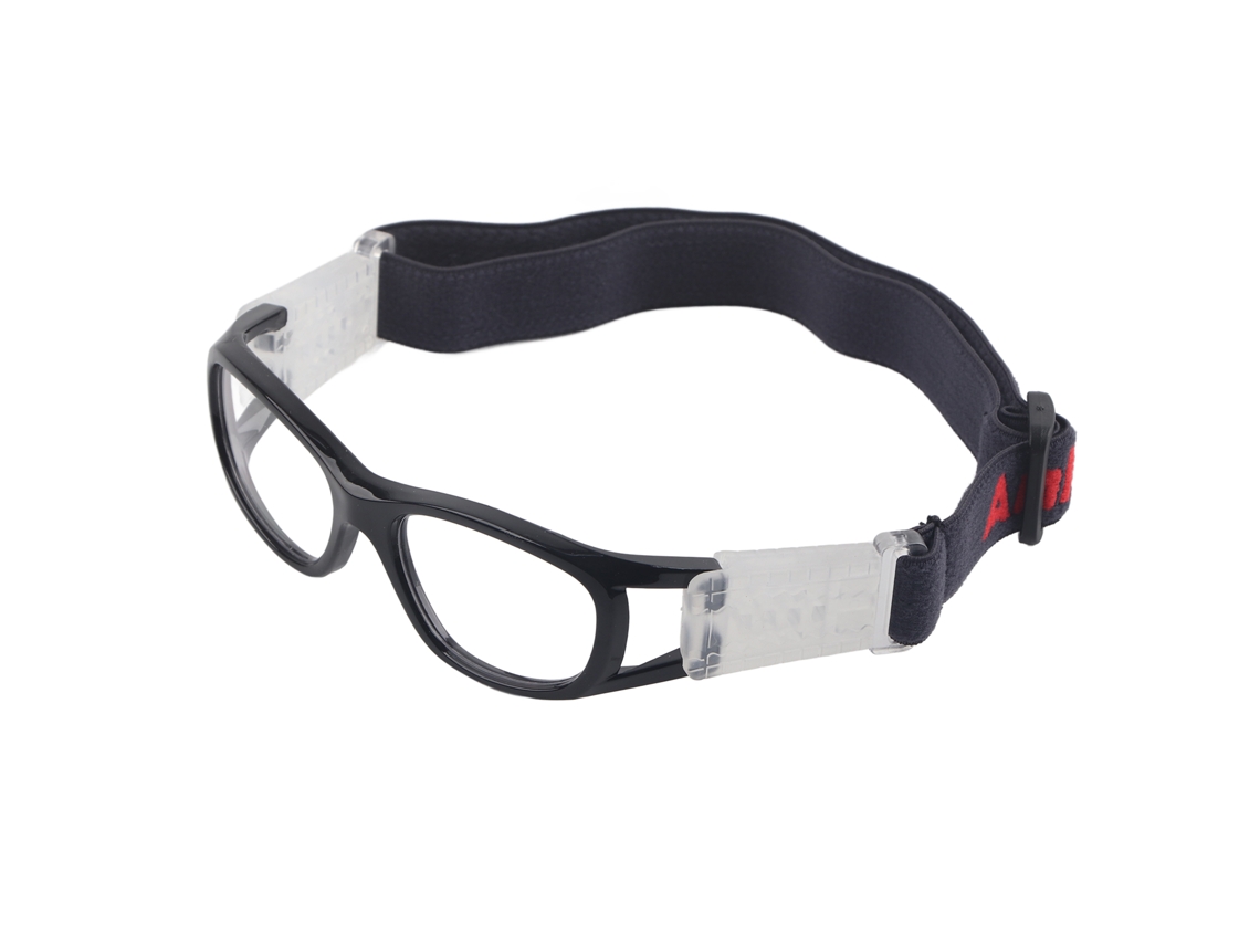 Rebe-gafas Deportivas Ajustáveis Para Crianças E Adolescentes Futebol Ciclismo Basquetebol Preto