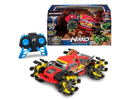 Rock Crush Red Lighting Rc Car (6 anos)