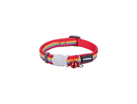 Coleira para Cães Red Dingo STYLE RAINBOW 31-47 cm