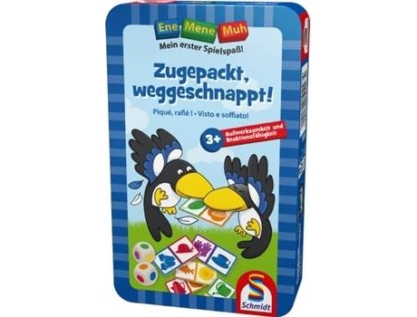 Jogo de Tabuleiro  Zugepackt, weggeschnappt! (Idade Mínima: 3)