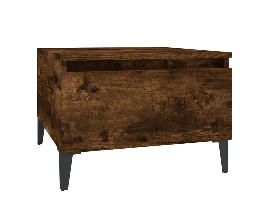 Mesa de Apoio MAISON EXCLUSIVE Derivados de Madeira Carvalho Fumado 50x46x35 cm
