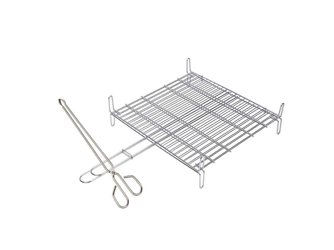 Parrilla acero inoxidable - 30x35 cm
