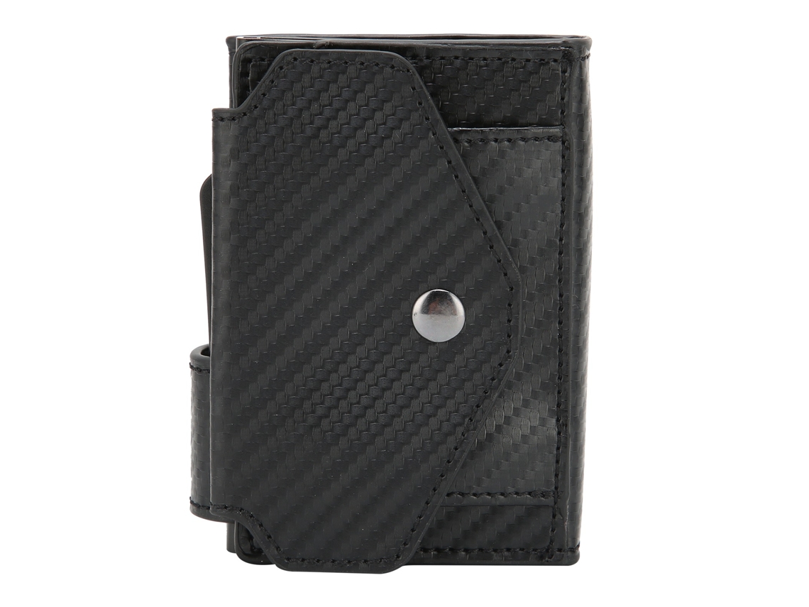 Porta cartões Anti roubo para Homens com Função Pop up, Material Durável, Ideal para Uso Diário