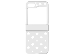 Capa Para Samsung Galaxy Z Flip 5 Ushion Acrílico Rígida Branco