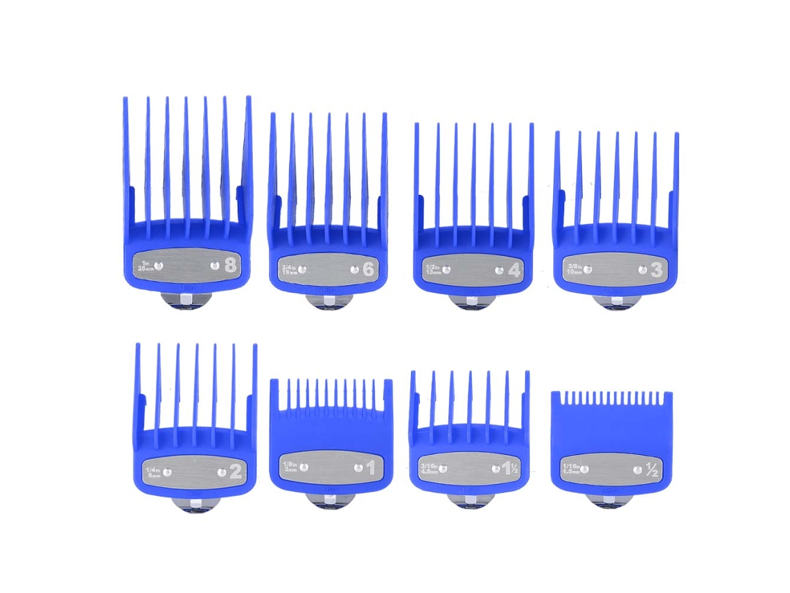 Conjunto De Pentes De Limite Para Cortador Elétrico De Cabelo Com Corte Preciso E 8 Peças Universal Para Walsh