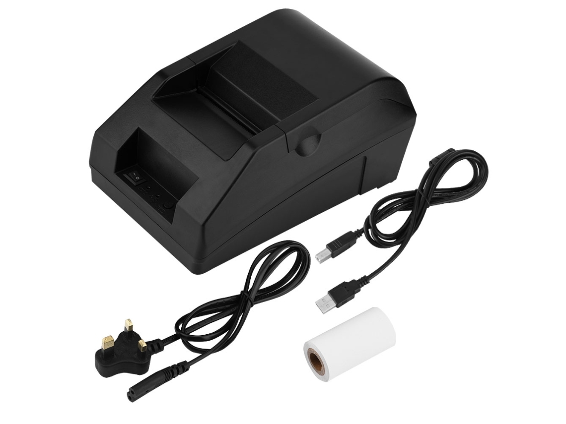 Impressora Térmica De Recibos Para Caixas Registradoras E Máquinas Pos, 48 Mm, Conectividade Usb/bluetooth, Compatível Com Sistemas Android E Ios