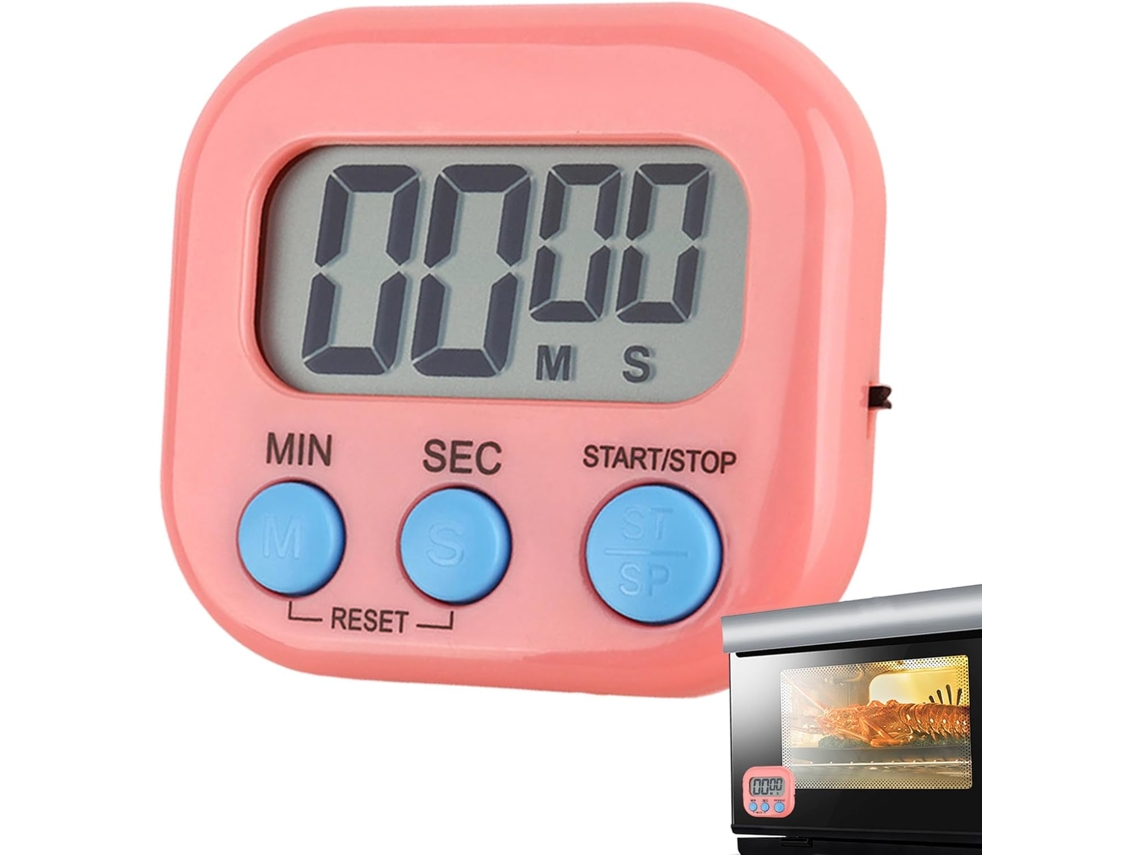 Timer Digital Para Cozinha, Magnético, Para Cozinha, Lembrete Visual