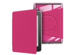 Capa Para Amazon Kindle 2024 (6") Rosa Vermelha Cuich