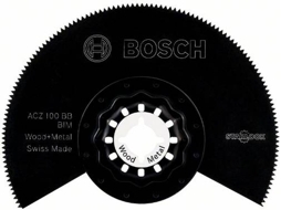 Conjunto de Lâminas de Serra BOSCH 10 Unid. Acz 100 Bb. para Multiferramentas Oscilantes