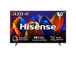 Hisense 50e77nq TV UltraHD/4K de 126 cm com sintonizador triplo (50 polegadas)