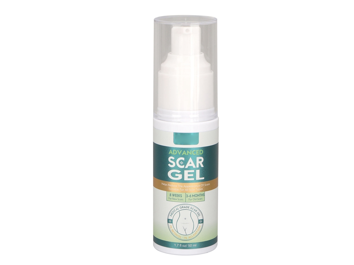 Gel Para Cicatrizes 50ml - Remove Cicatrizes Novas E Velhas E Estrias, Rejuvenesce A Pele