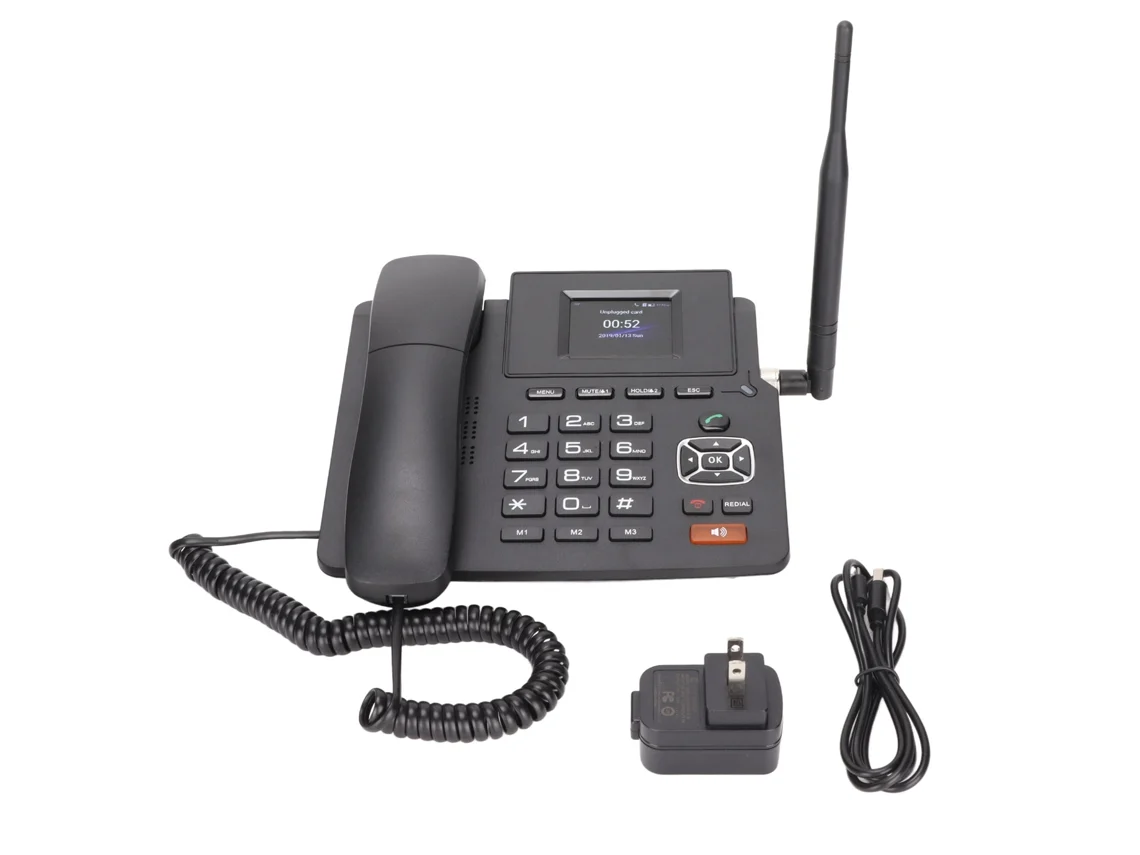 Telefone Voip Sem Fio 4g Com 2 Linhas E Wifi Office