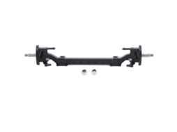 Mali vara de Direção do Eixo Dianteiro de Alumínio para Tamiya 1/14 Rc Reboque Trator Preto