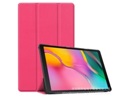 Capa Para Tablet Lurelia, Compatível Com Lenovo Tab K11 Plus 11.5 Modelo 2024, Vermelho Rosado, Couro Sintético, Dobrável Com Suporte, Função Sono
