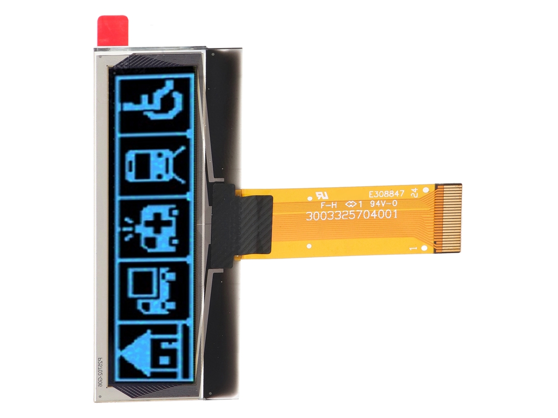 Módulo De Display Oled De 2.23 Polegadas, Resolução 123x32, Interfaces Spi/iic, Tela Azul Ssd1305 (24 Pinos)