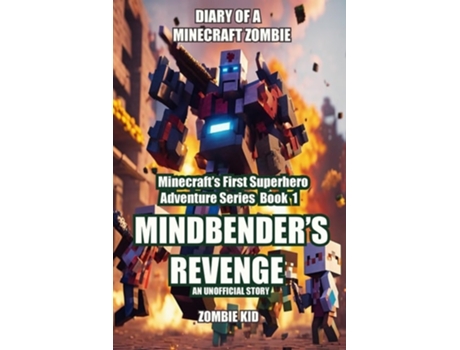 Livro Diary of a Minecraft Zombie Mindbenders Revenge de Zombie Kid (Inglês)