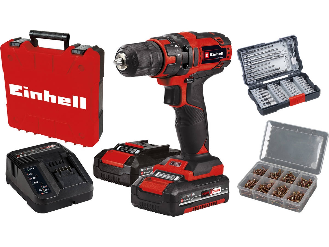 Berbequim Sem Fios EINHELL TC-CD 18/35 LI +39 (2X2)