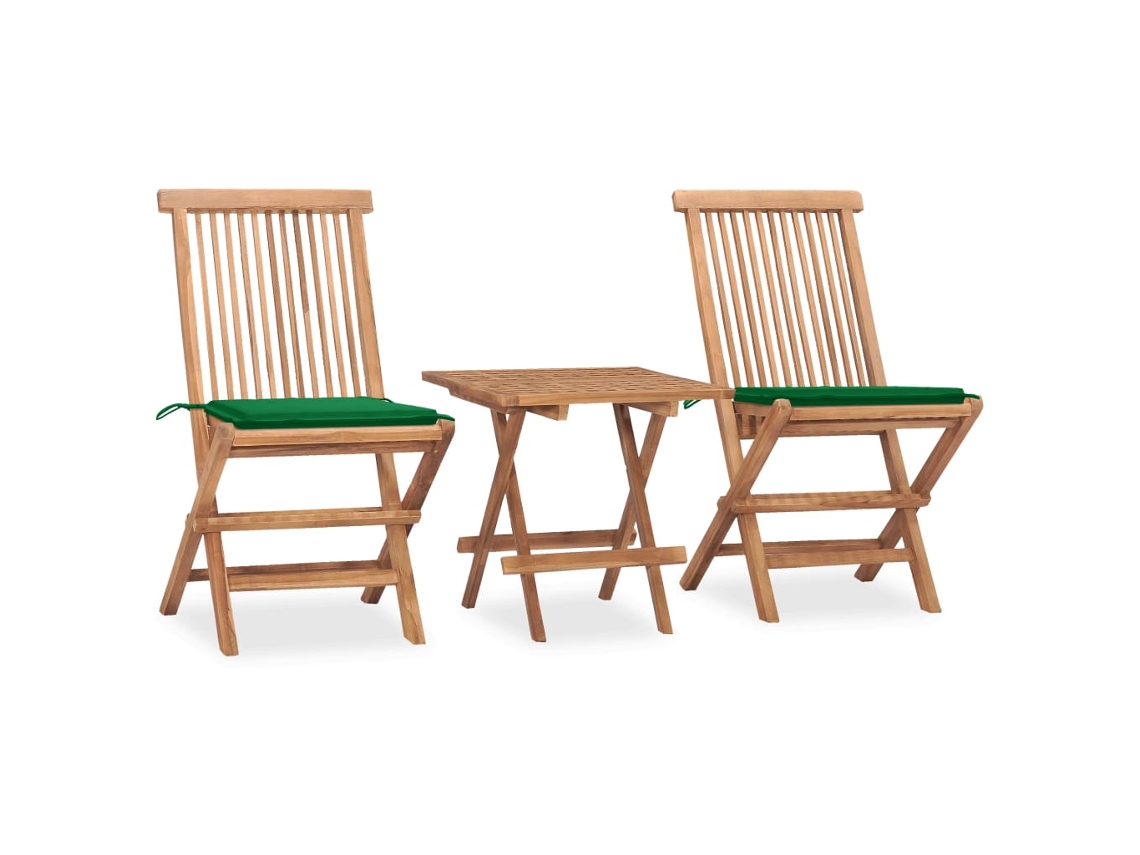 Outdoor Dining Set, Outdoor Dining Sets Vidaxl Verde Teca (n/a)