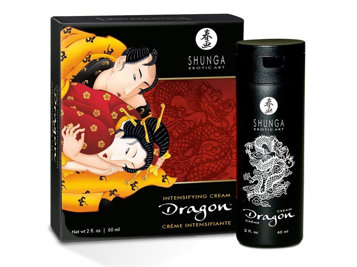 Creme SHUNGA APHRODISIACS Dragon Potenciador de Ereção (Vermelho)