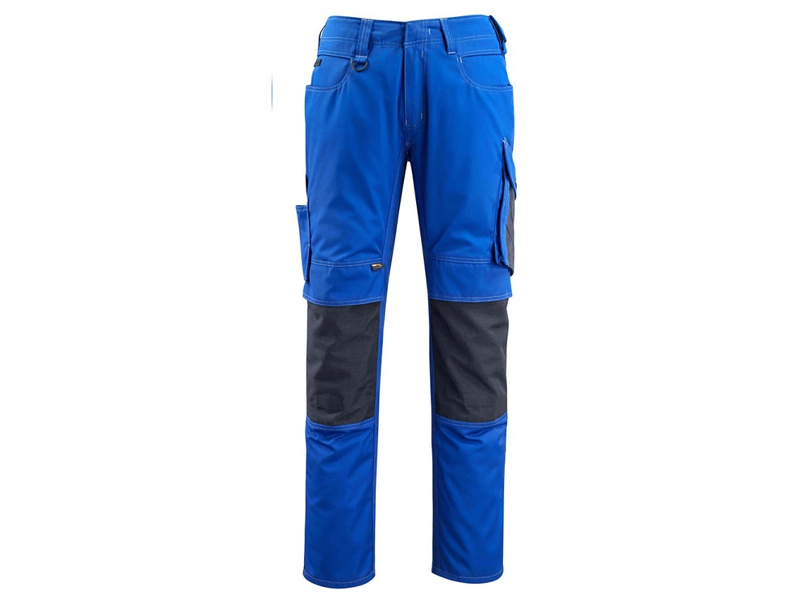 Calças Grandes Com Bolsos Para Joelheiras Unique 12679 Azul 54 / 30 MASCOT