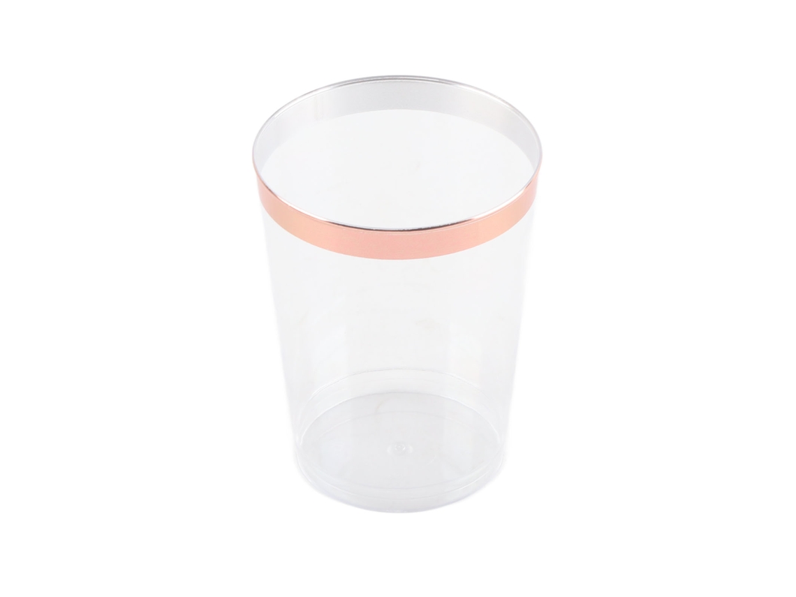 Copos De Champanhe Plásticos Descartáveis 150ml 6 Unidades