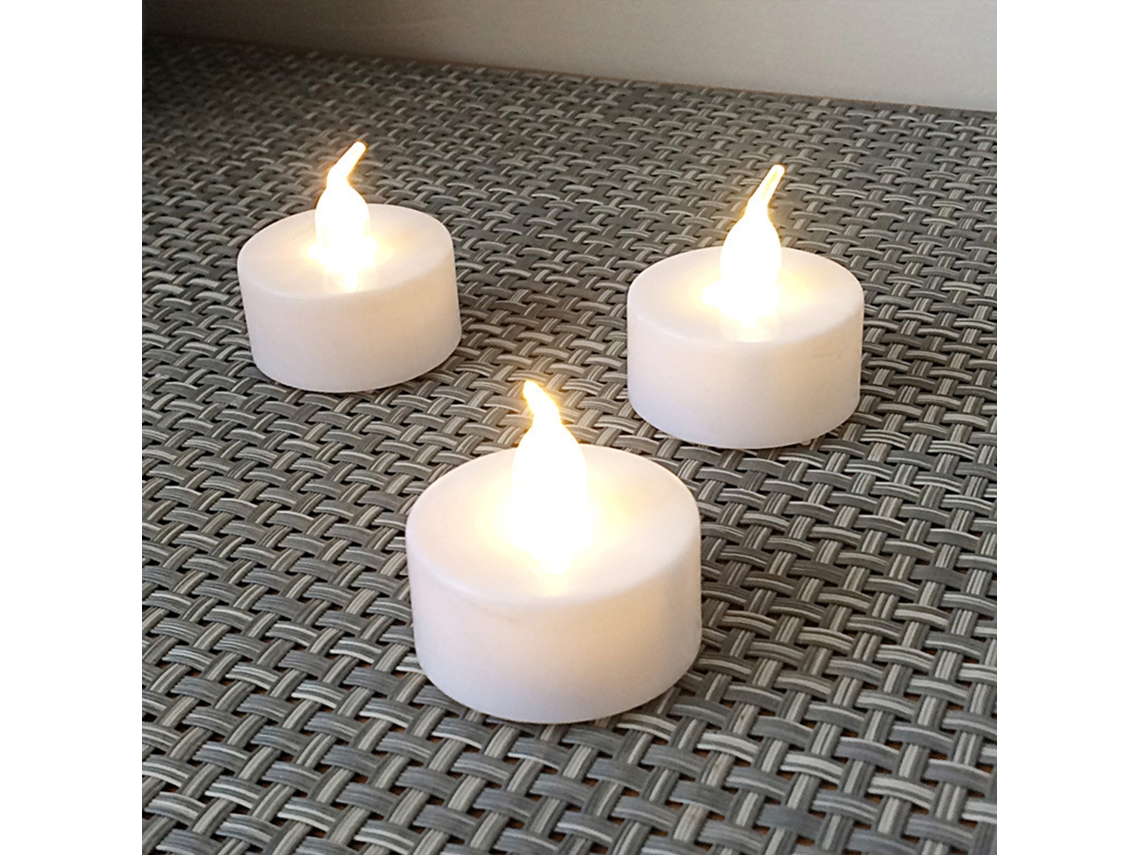 Velas Eletrônicas Românticas (compatíveis Com Castiçais, À Prova De Vento E Duráveis) Eoocoo