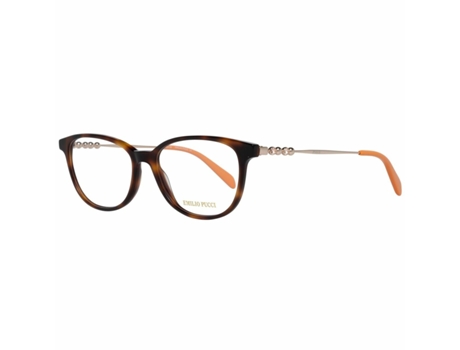 Armação de óculos feminina Emilio Pucci Ep5137 55052 (plástico marrom Ø 55 mm)
