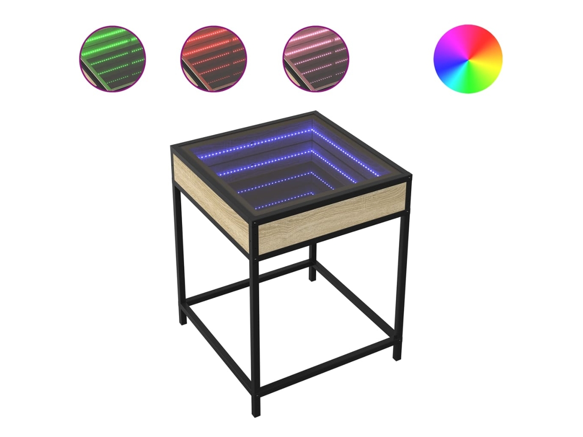 Bedside Table, Bedside Tables Vidaxl Marrom Madeira Processada (n/a)