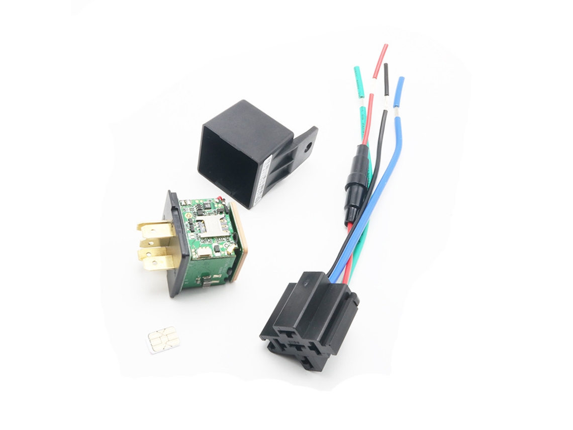 Localizador Gps 4g Cj720 Com Interruptor Corte De Energia Ligação Bateria Veicular