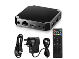 Caixa De Tv Inteligente Wifi Dual Band Bluetooth Gigabit