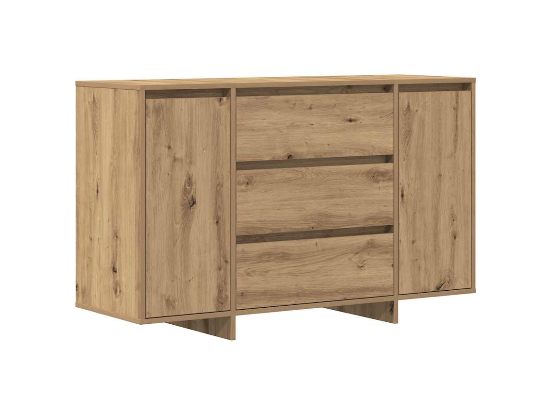 Buffet artesanal em carvalho com dimensões de 120x41x75 cm - EXCLUSIVO DA MAISON