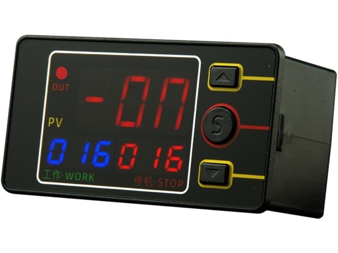 Controlador Digital De Temperatura E Tempo Com Display Led Incubadora
