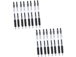 Conjunto De 16 Canetas Pretas Angoyily Com Ponta 0,5 Mm, Marcadoras