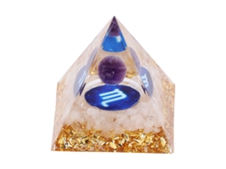 Mali pirâmide de Energia de Resina para Cura e Meditação com Energia Positiva e Equilíbrio de Chakras