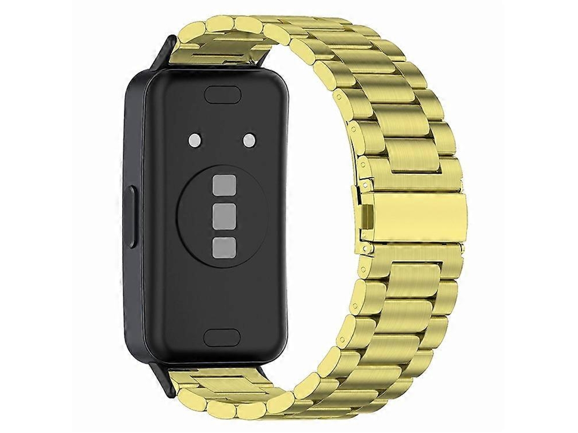 Pulseira De Substituição Para Relógio Inteligente Huawei Band 8, Pulseira De Substituição De Aço Inoxidável Com 3 Contas. Olysi Shop