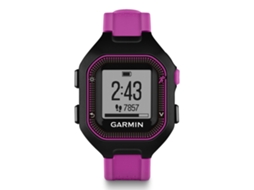 Relógio Desportivo GARMIN Forerunner 25 (Bluetooth - Até 8 h de autonomia - Preto e Rosa)