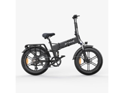 Bicicleta Elétrica ENGWE Engine Pro 2.0 Pneus de 20 Polegadas Potência 750W Bateria 52V16Ah 110Km Autonomia Preto