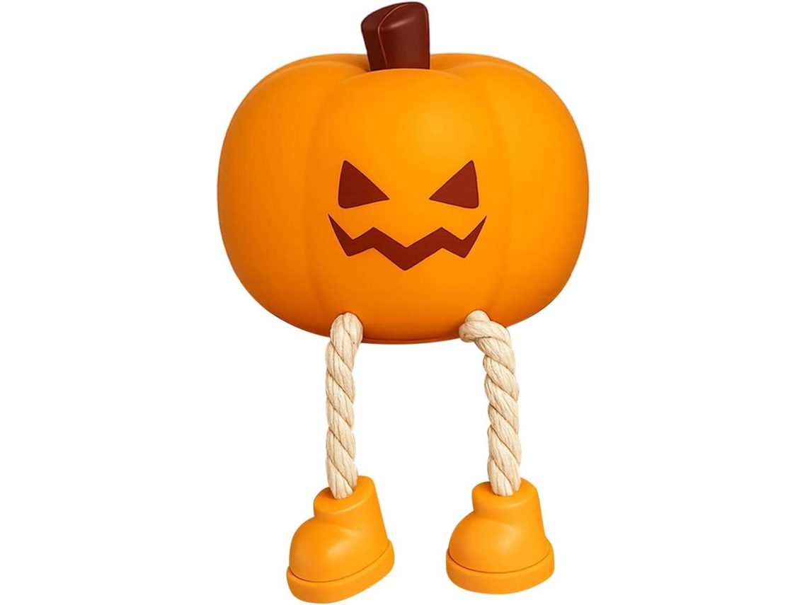 Luz Noturna De Halloween Recarregável E Com Intensidade Ajustável