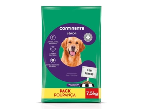 Ração Para Cão Sénior Pack Poupança Continente