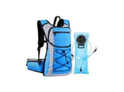 Mochila De Hidratação 15l Com Bolsa De Água 3l Tpu, Impermeável E Ergonômica Tekmaquinas