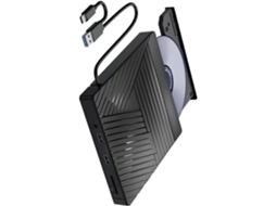 Leitor De Disco Externo Usb 3.0 Tipo C, Hub Com Desempenho Estável