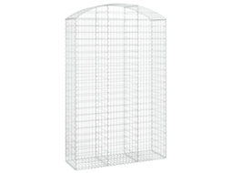 Gabion Basket, Gabion Baskets Vidaxl Prateado Ferro (150 X 50 X 220/240 Cm)