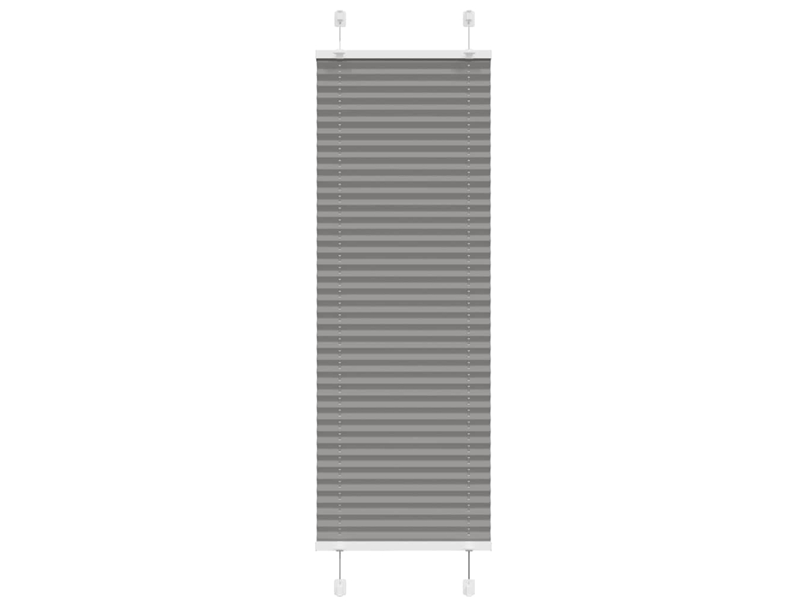 Vidaxl Antracite Plissada Cega 50x150 Cm Largura Tecido 49,4 Cm