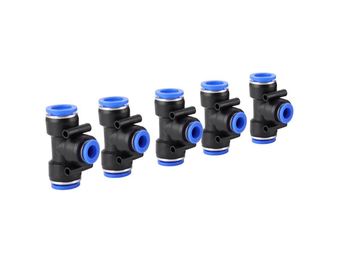 Conectores De Tubo Laxiscreed Com Tee E Adaptador Redutor Para Instalação Eficiente
