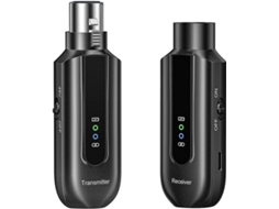 Conversor de Microfone Sem Transmissor e Receptor Xlr de 2,4 Ghz para Microfones Dinâmicos. SFUSHOS