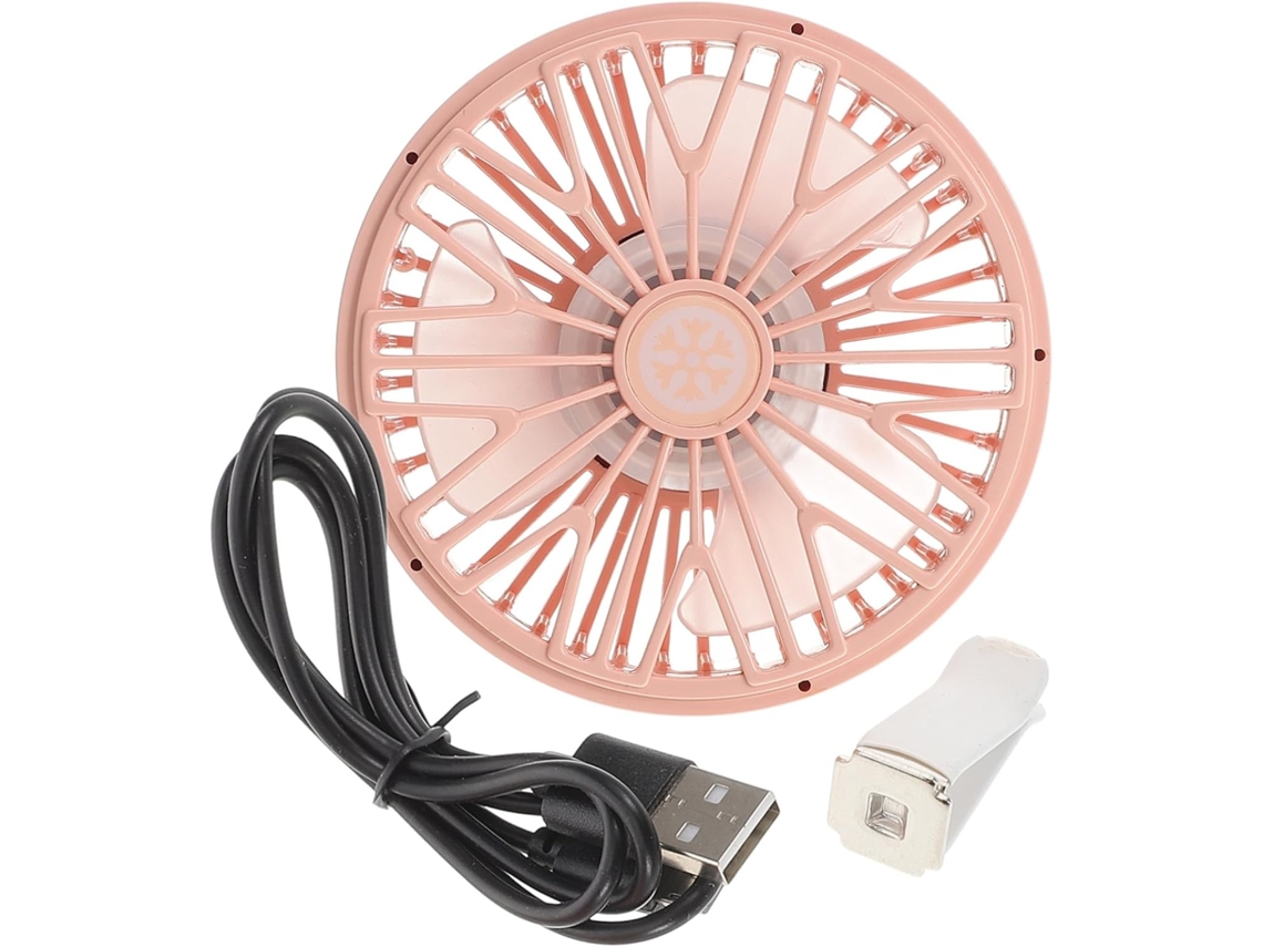 Ventilador Portátil Para Carro Com Clipe Para Grade, Design Compacto E Silencioso Para Caminhões, Suvs E Trailers Ventilador Portátil P Gokoco
