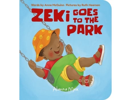 Livro Zeki Goes To The Park de Anna McQuinn (Inglês)