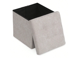 Puf Arrumação Dobrável 30x30cm Sala